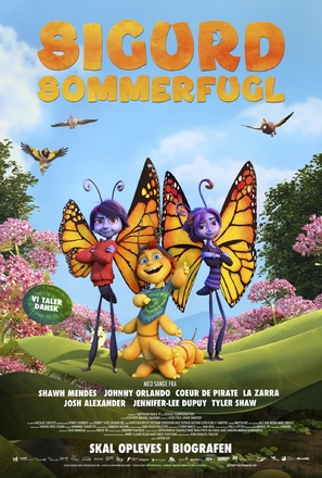 Butterfly Tale - Danish Movie Poster (thumbnail)