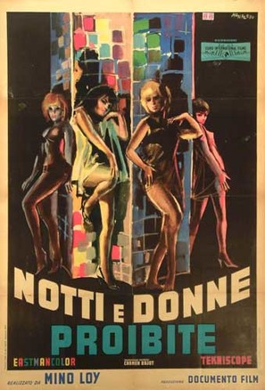 Notti e donne proibite - Italian Movie Poster (thumbnail)