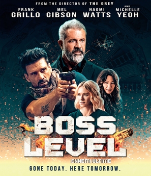 Boss Level - Canadian Blu-Ray movie cover (thumbnail)