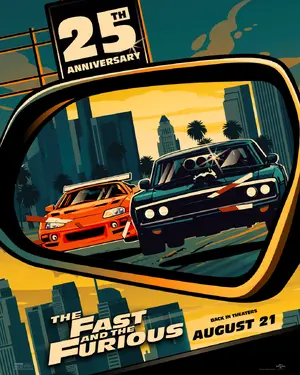 The Fast and the Furious Poster
