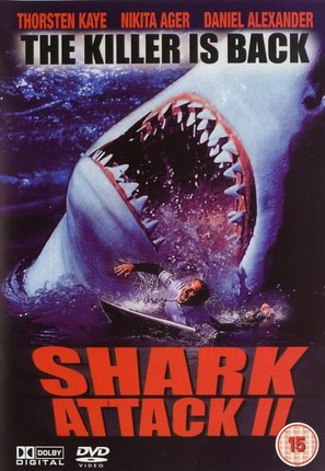 Shark Attack 2 - British DVD movie cover (thumbnail)