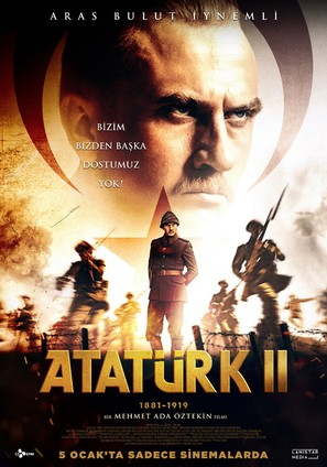 &quot;Atat&uuml;rk 1881 - 1919&quot; - Turkish Movie Poster (thumbnail)