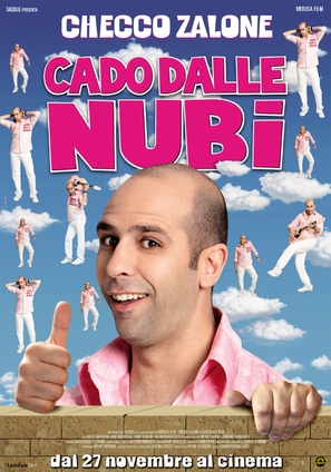 Cado dalle nubi - Italian Movie Poster (thumbnail)