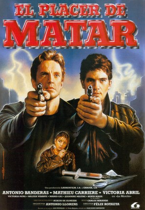Placer de matar, El - Spanish Movie Poster (thumbnail)