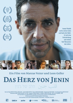 Das Herz von Jenin - German Movie Poster (thumbnail)