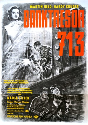 Banktresor 713 - German Movie Poster (thumbnail)