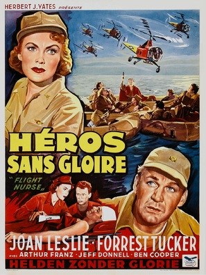 Flight Nurse - Belgian Movie Poster (thumbnail)