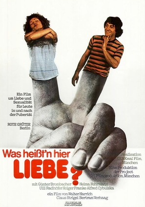 Was hei&szlig;t&#039;n hier Liebe? - German Movie Poster (thumbnail)