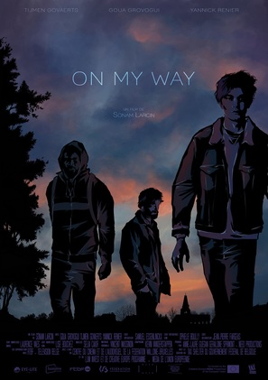 On My Way - Belgian Movie Poster (thumbnail)