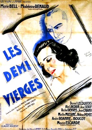 Les demi-vierges - French Movie Poster (thumbnail)