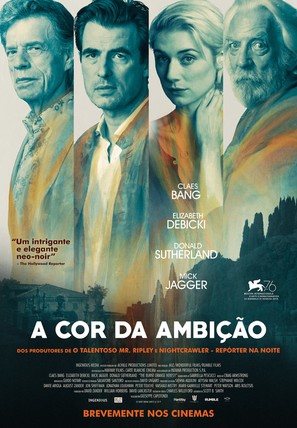 The Burnt Orange Heresy - Portuguese Movie Poster (thumbnail)