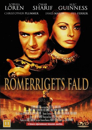 The Fall of the Roman Empire - Danish Movie Cover (thumbnail)