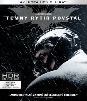 The Dark Knight Rises - Czech Blu-Ray movie cover (thumbnail)