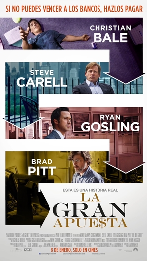 The Big Short - Argentinian Movie Poster (thumbnail)