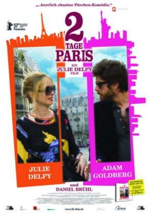 2 Days in Paris - German Theatrical movie poster (thumbnail)
