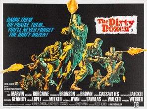 The Dirty Dozen - British Movie Poster (thumbnail)