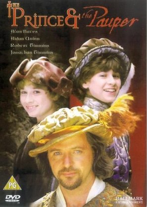 The Prince and the Pauper - British DVD movie cover (thumbnail)