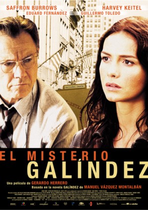 El misterio Gal&iacute;ndez - Spanish Movie Poster (thumbnail)