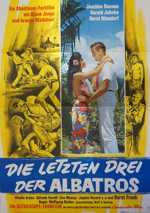 Die letzten Drei der Albatros - German Movie Poster (thumbnail)