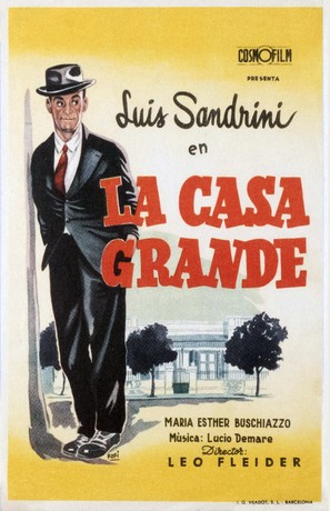 La casa grande - Spanish Movie Poster (thumbnail)