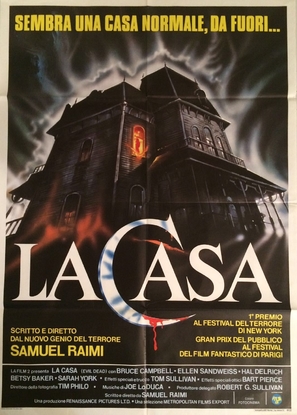 The Evil Dead - Italian Movie Poster (thumbnail)