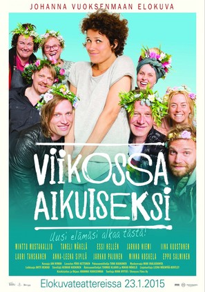 Viikossa aikuiseksi - Finnish Movie Poster (thumbnail)