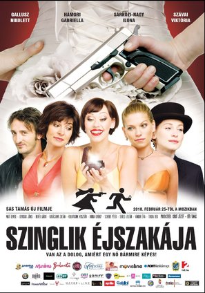 Szinglik &eacute;jszak&aacute;ja - Hungarian Movie Poster (thumbnail)