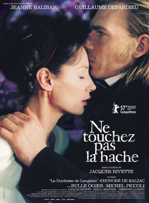 Ne touchez pas la hache - French Movie Poster (thumbnail)