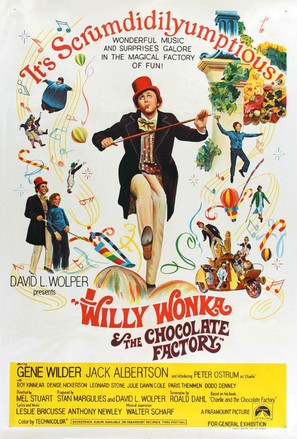 Willy Wonka &amp; the Chocolate Factory - Australian Movie Poster (thumbnail)