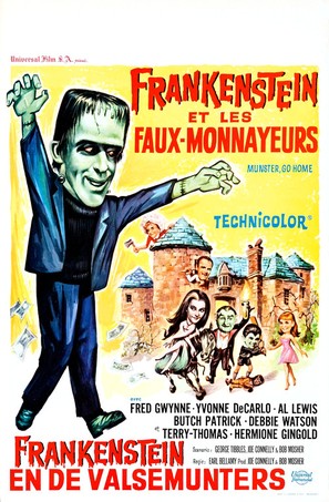 Munster, Go Home - Belgian Movie Poster (thumbnail)