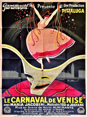 Il carnevale di Venezia - French Movie Poster (thumbnail)