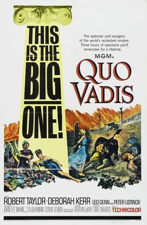 Quo Vadis - Re-release movie poster (thumbnail)