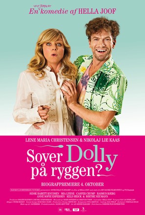 Sover Dolly p&aring; ryggen - Danish Movie Poster (thumbnail)