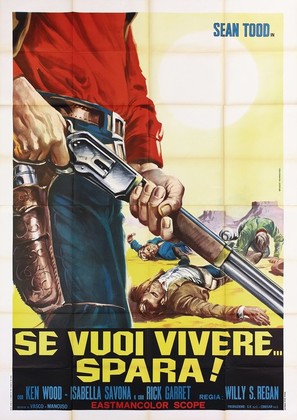 Se vuoi vivere... spara! - Italian Movie Poster (thumbnail)