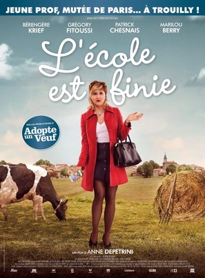 L &eacute;cole est finie - French Movie Poster (thumbnail)
