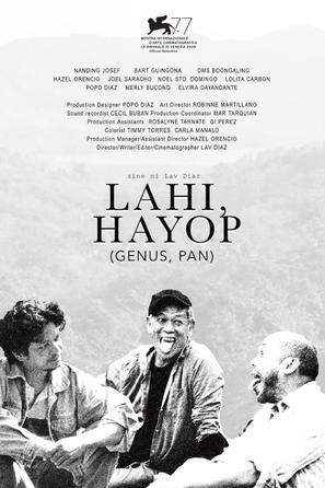 Lahi, Hayop - Philippine Movie Poster (thumbnail)