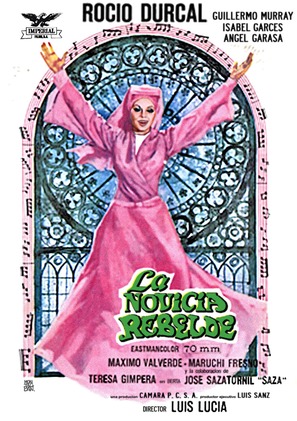 Novicia rebelde, La - Spanish Movie Poster (thumbnail)