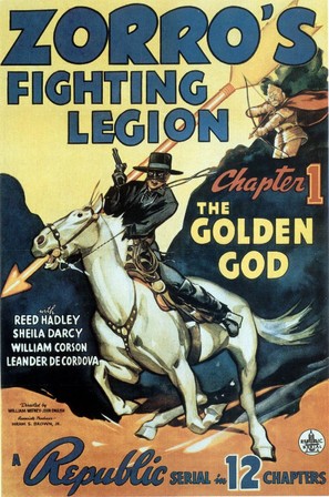 Zorro&#039;s Fighting Legion - Movie Poster (thumbnail)