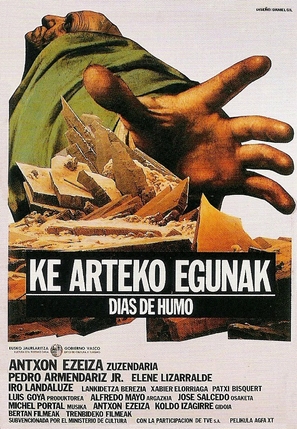 Ke arteko egunak - Spanish Movie Poster (thumbnail)