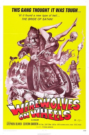 Werewolves on Wheels - Theatrical movie poster (thumbnail)