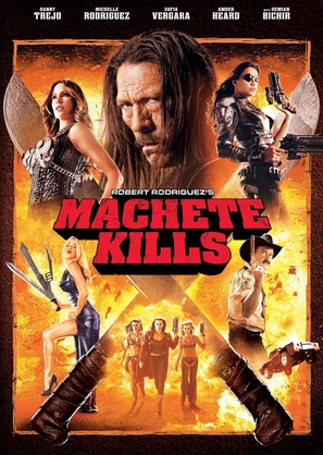 Machete Kills - DVD movie cover (thumbnail)