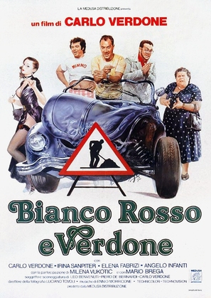 Bianco, rosso e Verdone - Italian Movie Poster (thumbnail)