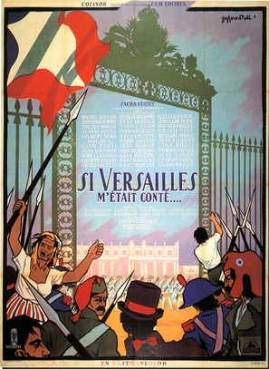 Si Versailles m&#039;&eacute;tait cont&eacute; - French Movie Poster (thumbnail)