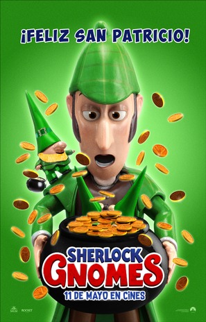 Sherlock Gnomes - Spanish Movie Poster (thumbnail)