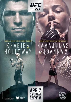 UFC 223: Khabib vs Iaquinta - Movie Poster (thumbnail)