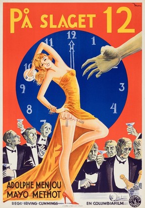 The Night Club Lady - Swedish Movie Poster (thumbnail)