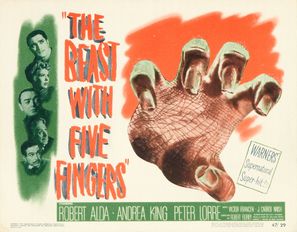 The Beast with Five Fingers - Movie Poster (thumbnail)
