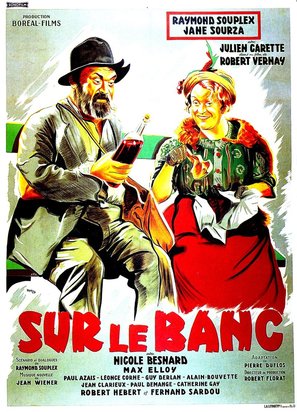 Sur le banc - French Movie Poster (thumbnail)