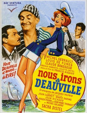 Nous irons &agrave; Deauville - French Movie Poster (thumbnail)