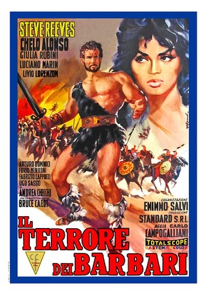 Il terrore dei barbari - Italian Movie Poster (thumbnail)